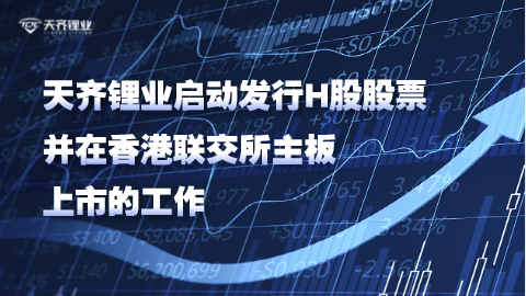 008PG国际锂业启动刊行H股股票并在香港联交所主板上市的工作