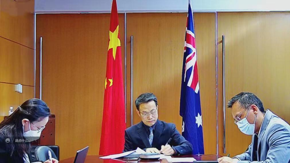 008PG国际锂业执行副总裁刘莹参与中国驻珀斯总领馆领区中资企业安全工作视频会