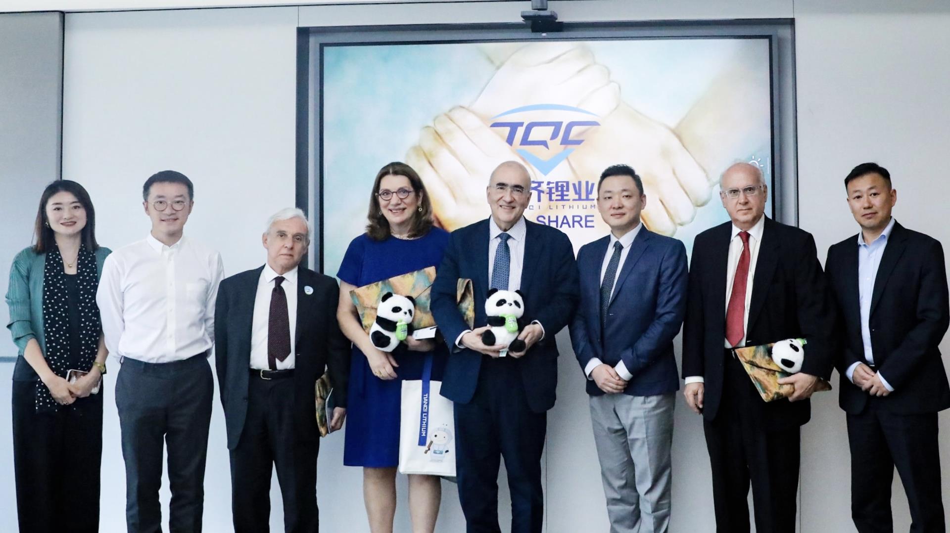 巴西驻华大使高望到访008PG国际锂业