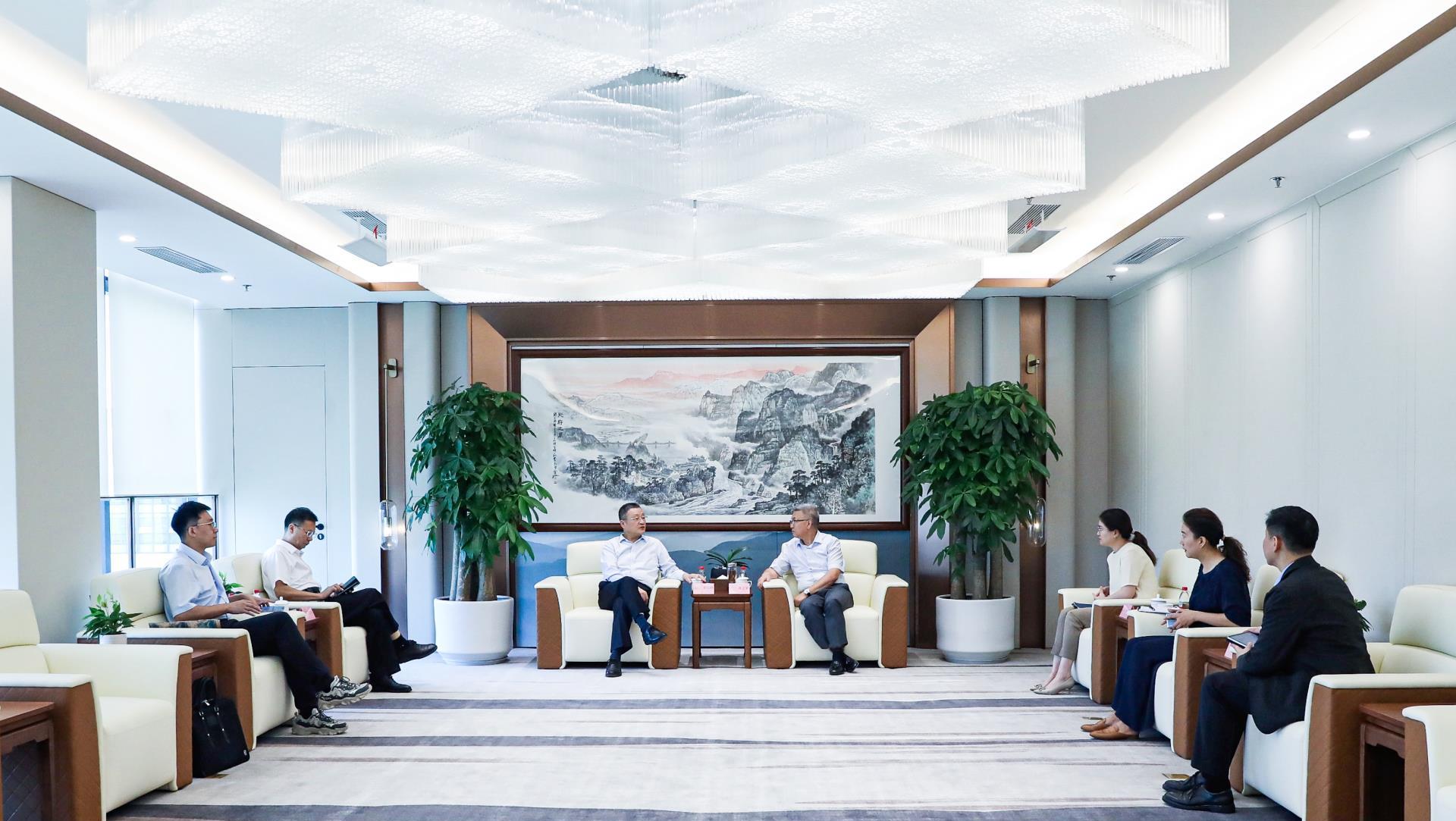 中国有色金属工业协会党委书记、会长葛红林一行莅临008PG国际锂业调研调查
