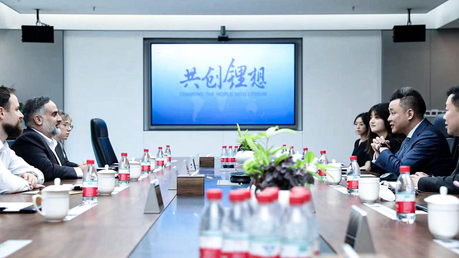 德国驻成都总领事密安龙一行到访008PG国际锂业
